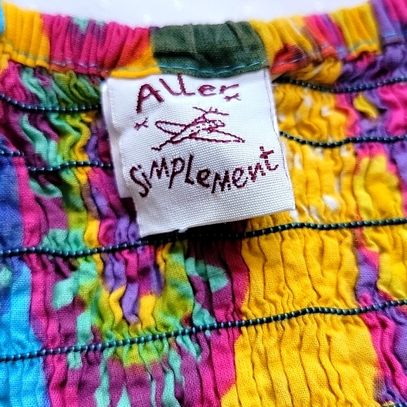 Aller Simplement Pattern Dress 100% Cotton - Picture 5 of 12